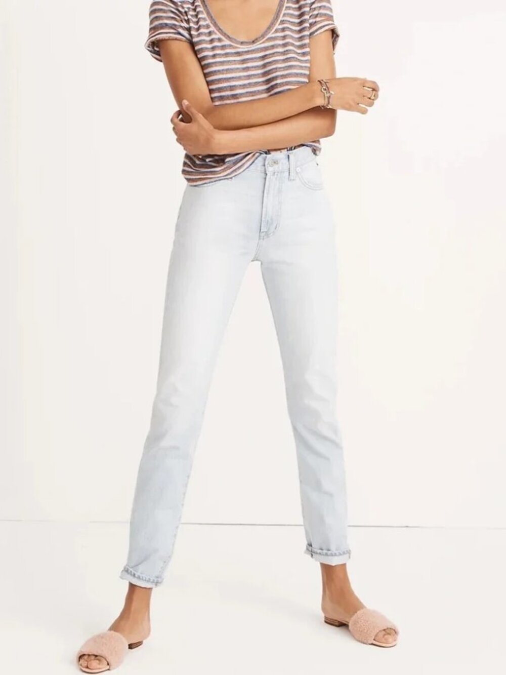MADEWELL The Perfect Vintage Jean Fitzgerald Light Wash Sz 27